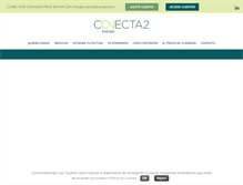 Tablet Screenshot of conecta2energia.com